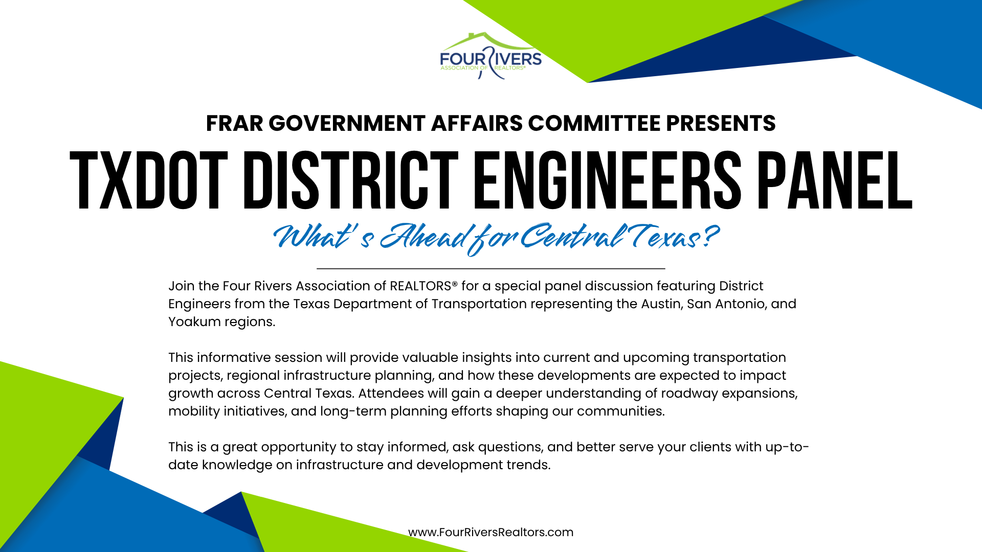 July 22 TxDOT GA Panel